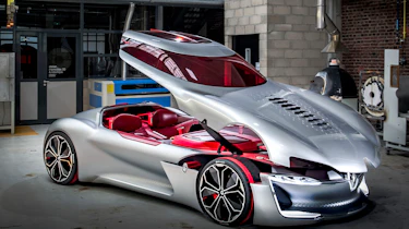 Renault Trezor concept front roof up