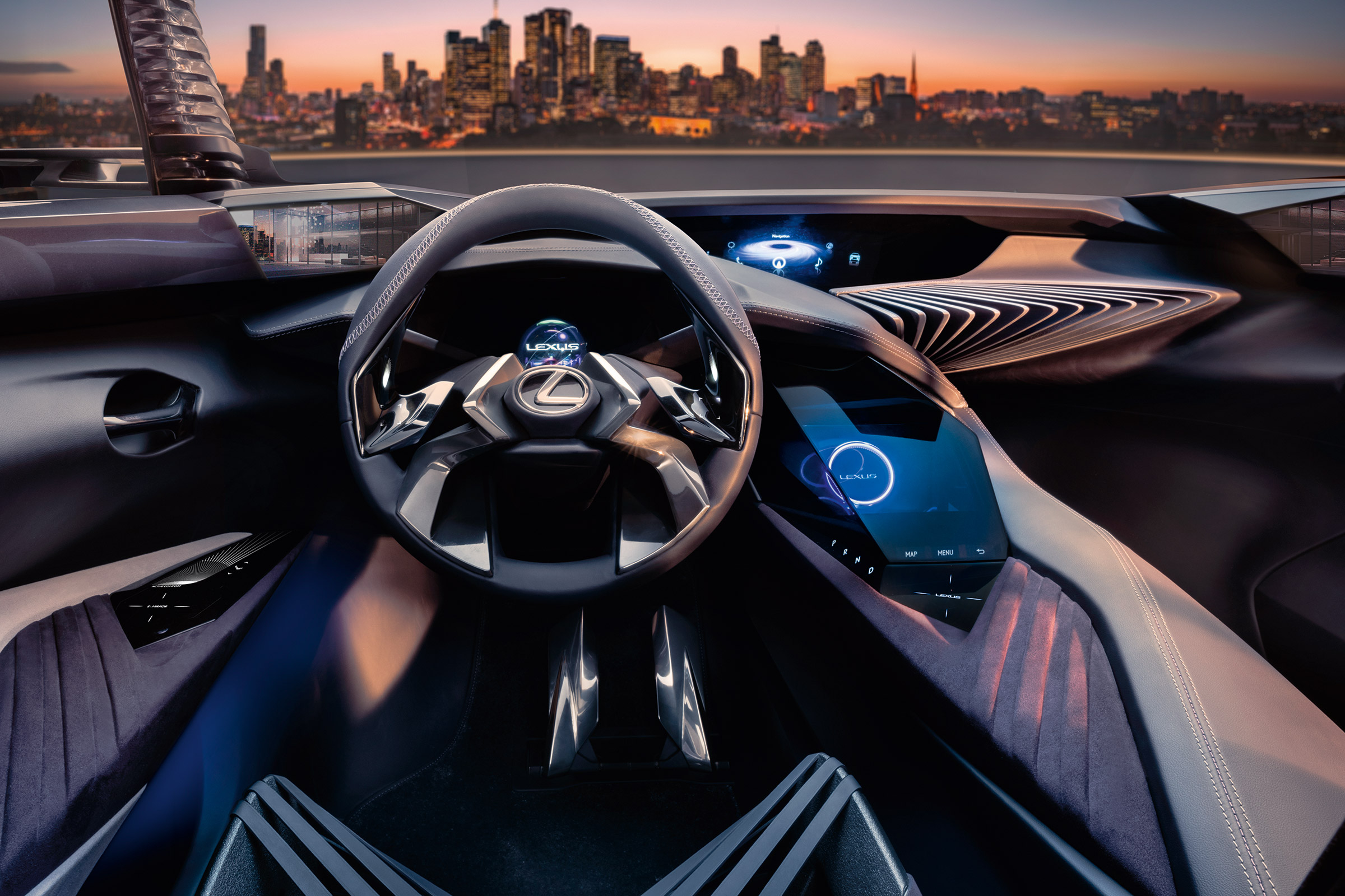 Lexus UX - Paris interior