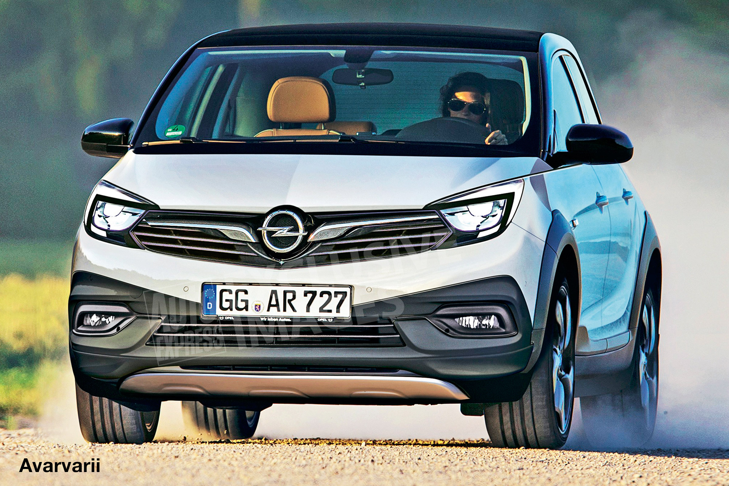 Vauxhall Adam SUV exclusive image - front (watermarked)