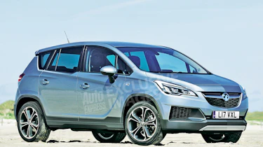Vauxhall Corsa SUV exclusive image - front (watermarked)