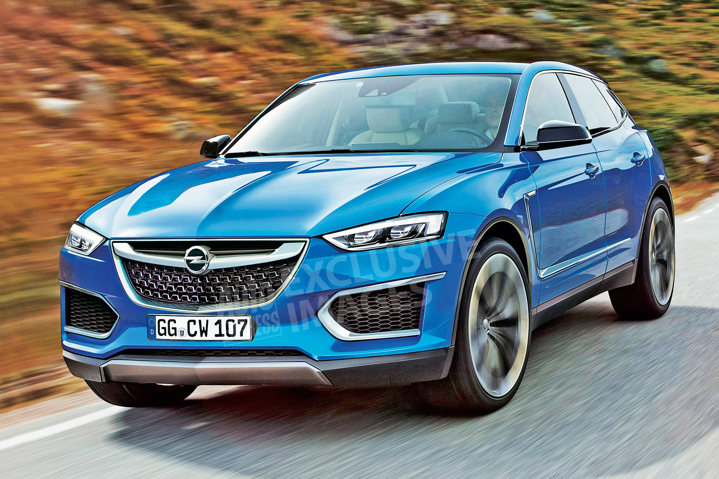 Vauxhall Large SUV exclusive image - front (watermarked)