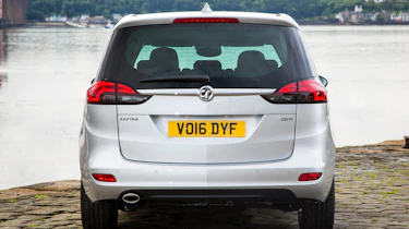 Vauxhall Zafira Tourer - full rear static