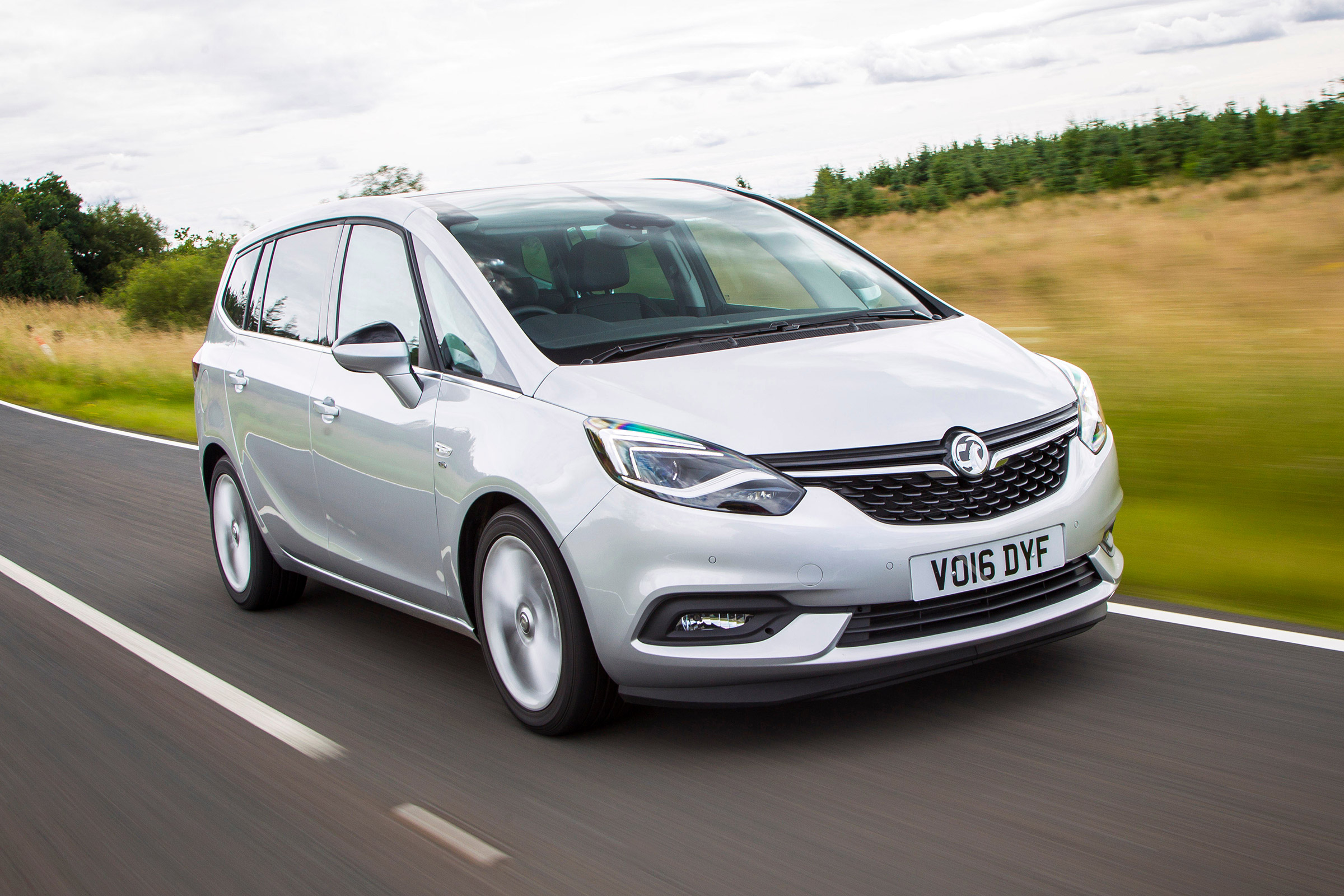 Vauxhall Zafira Tourer - front