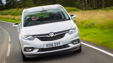 Vauxhall Zafira Tourer - front tracking