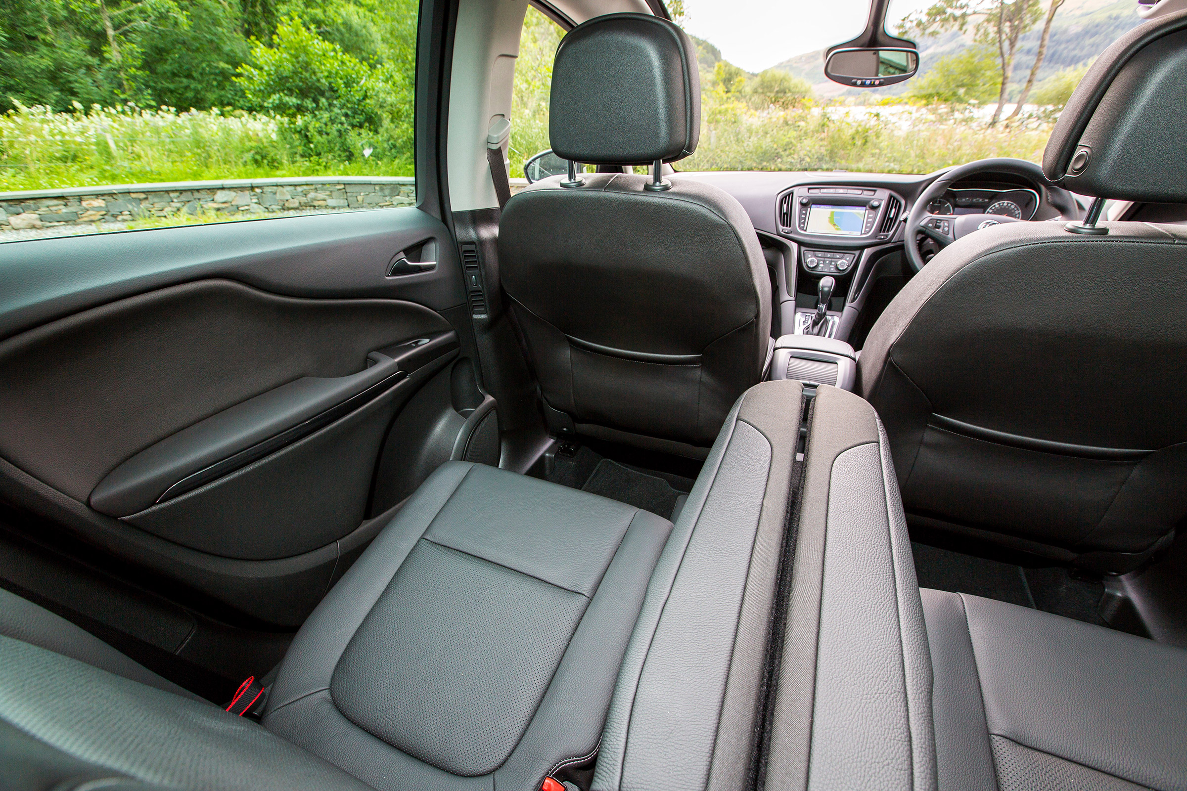 Vauxhall Zafira Tourer - rear seats