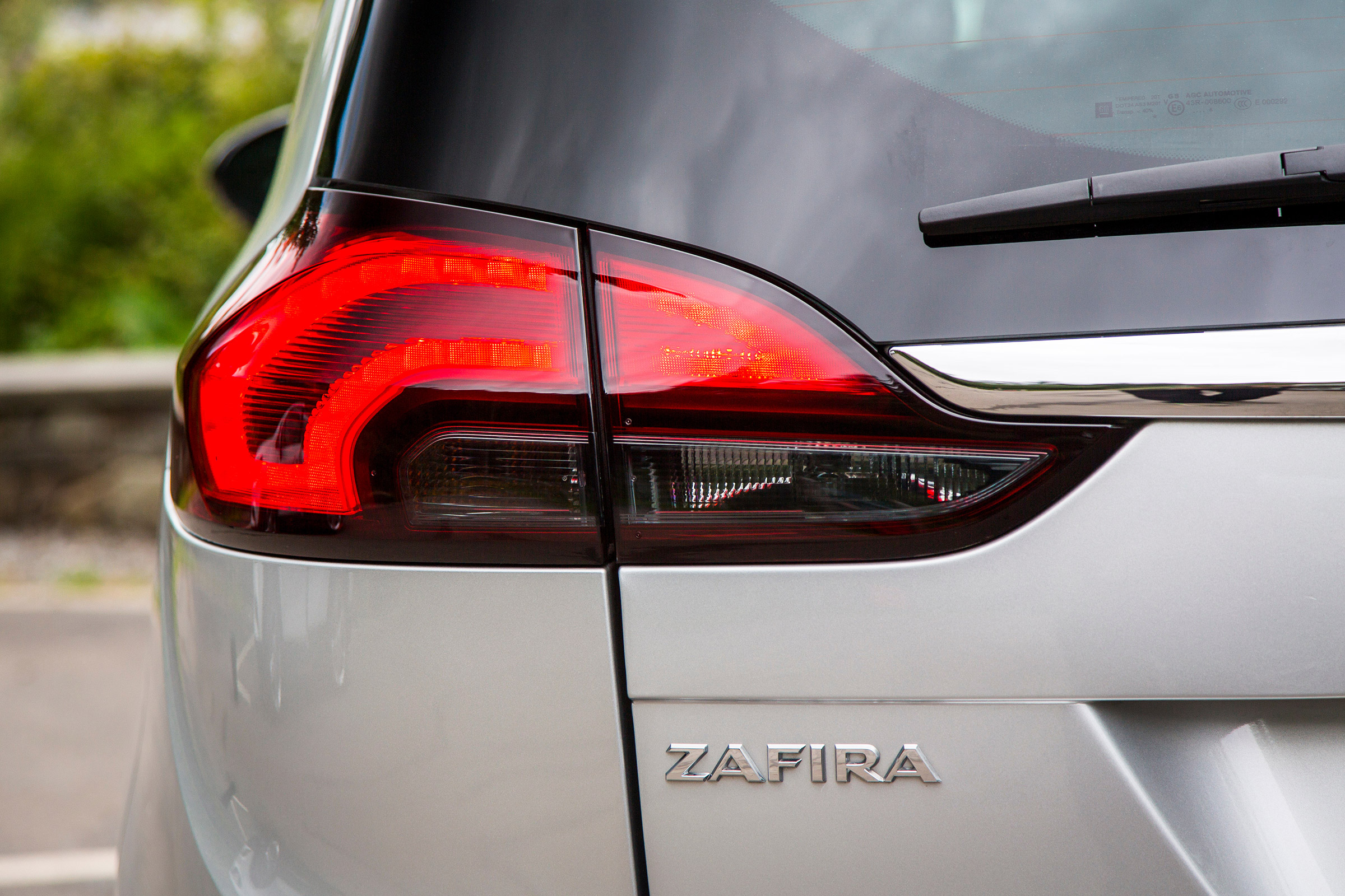 Vauxhall Zafira Tourer - rear light detail