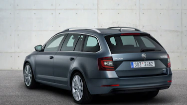 New 2017 Skoda Octavia estate facelift rear