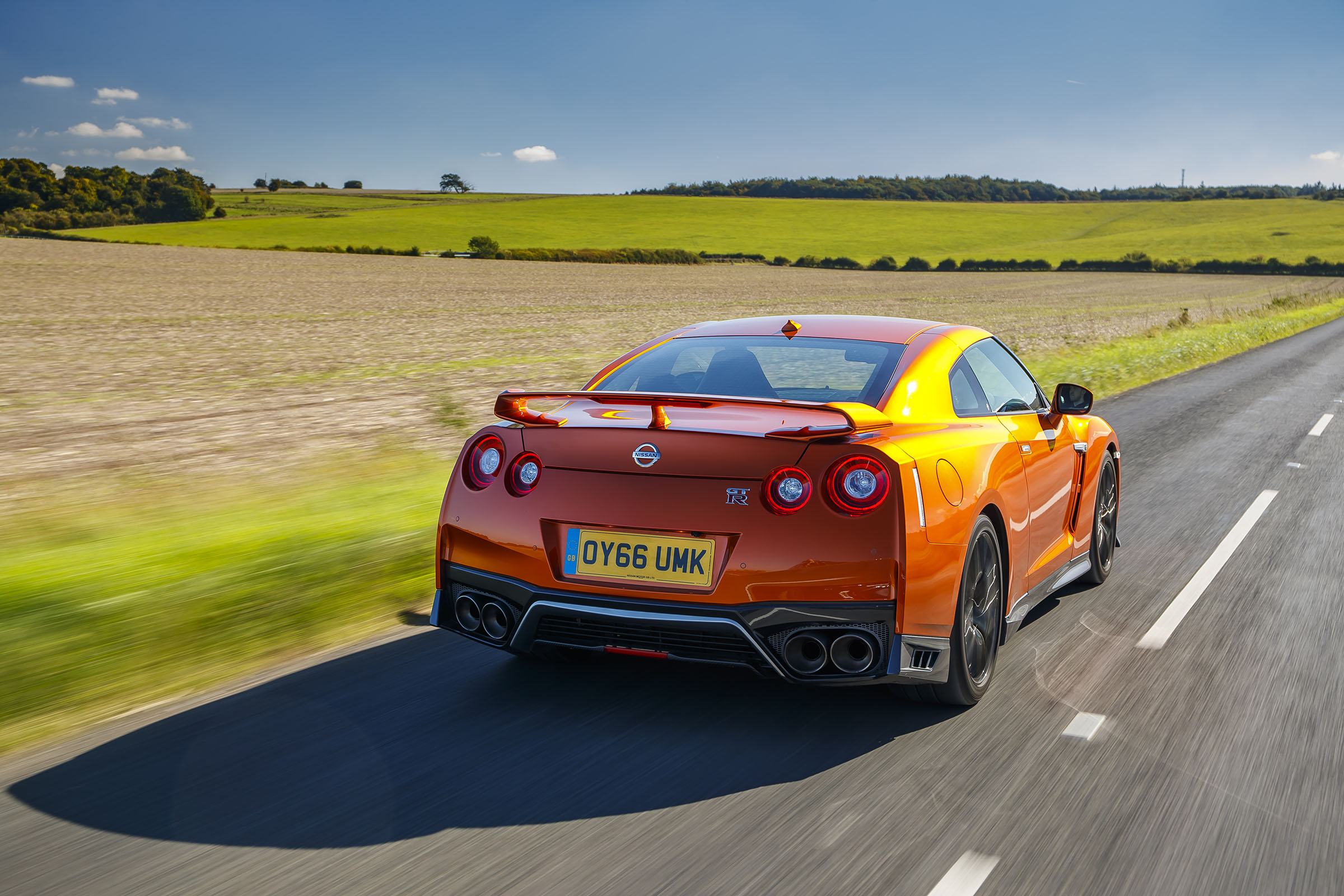 Nissan GT-R 2017 rear