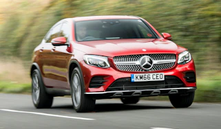 Mercedes GLC 250d Coupe - front tracking