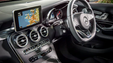 Mercedes GLC 250d Coupe - interior