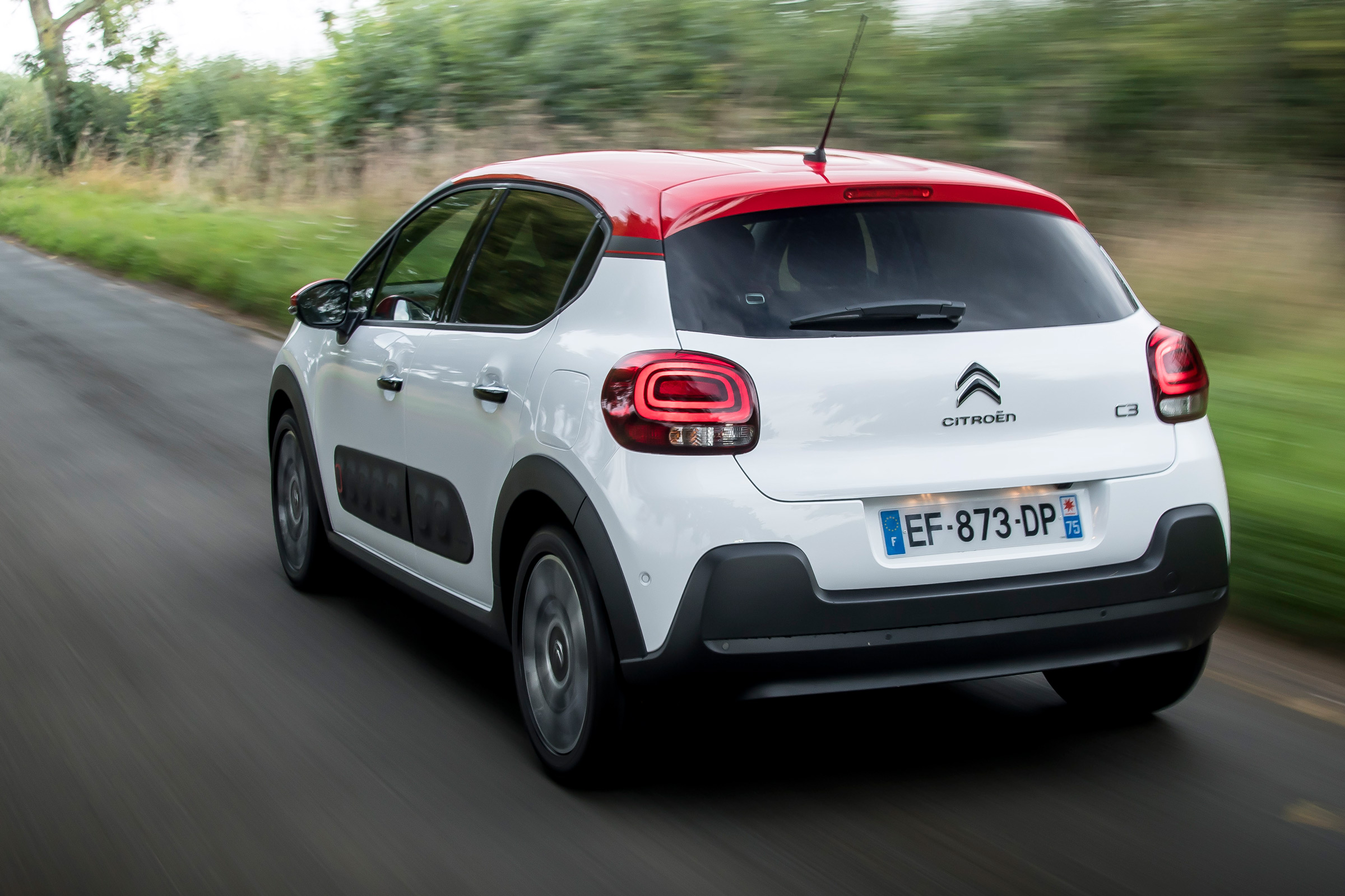 Citroen C3 2016 - rear tracking