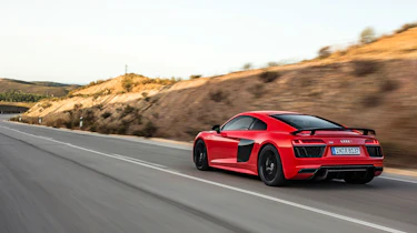 Audi R8 V10 rear - Footballers' cars