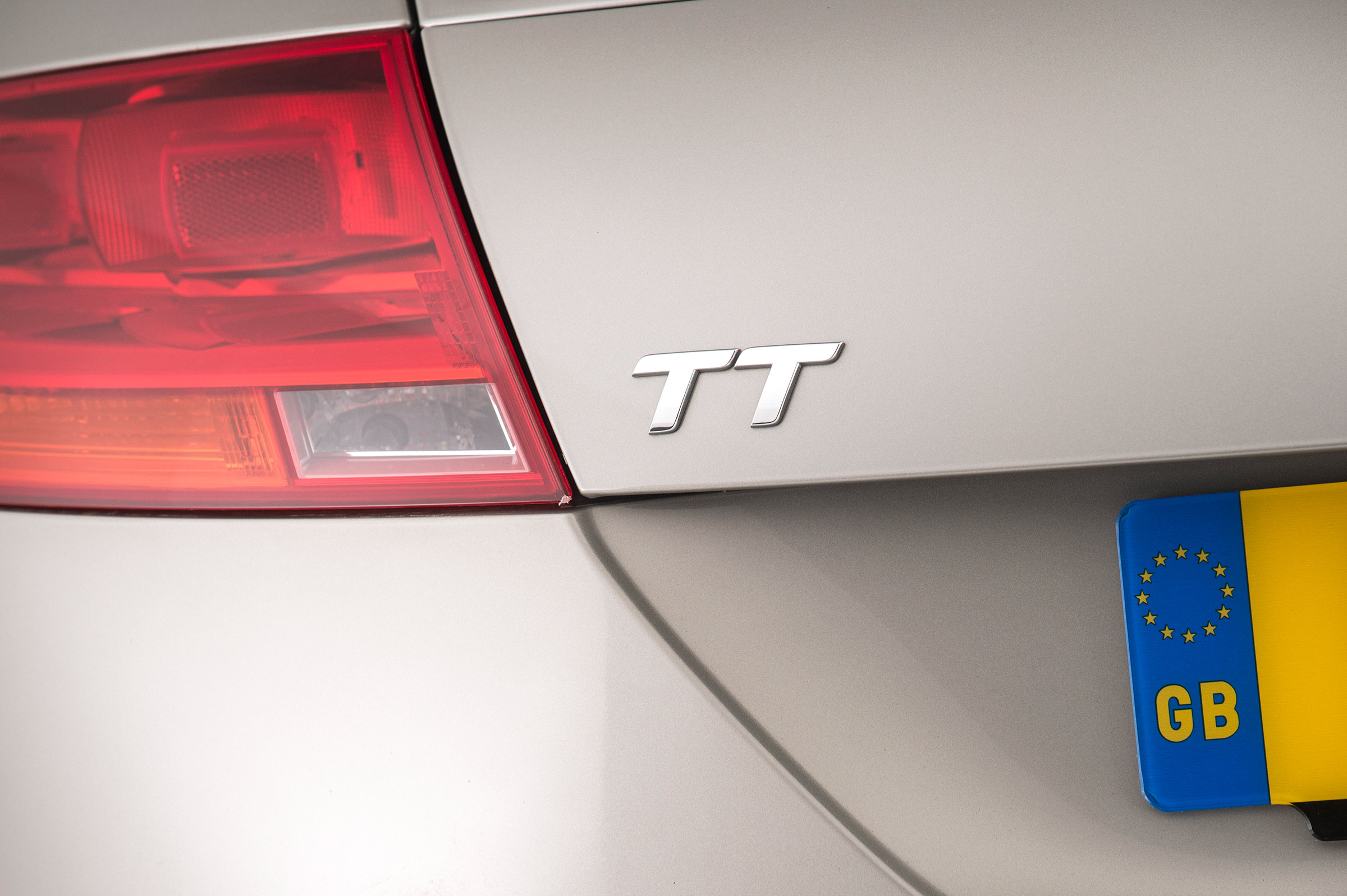 Used Audi TT - rear badge