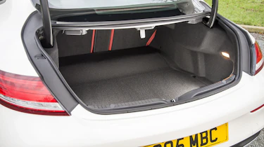 Mercedes C-Class Coupe - boot open