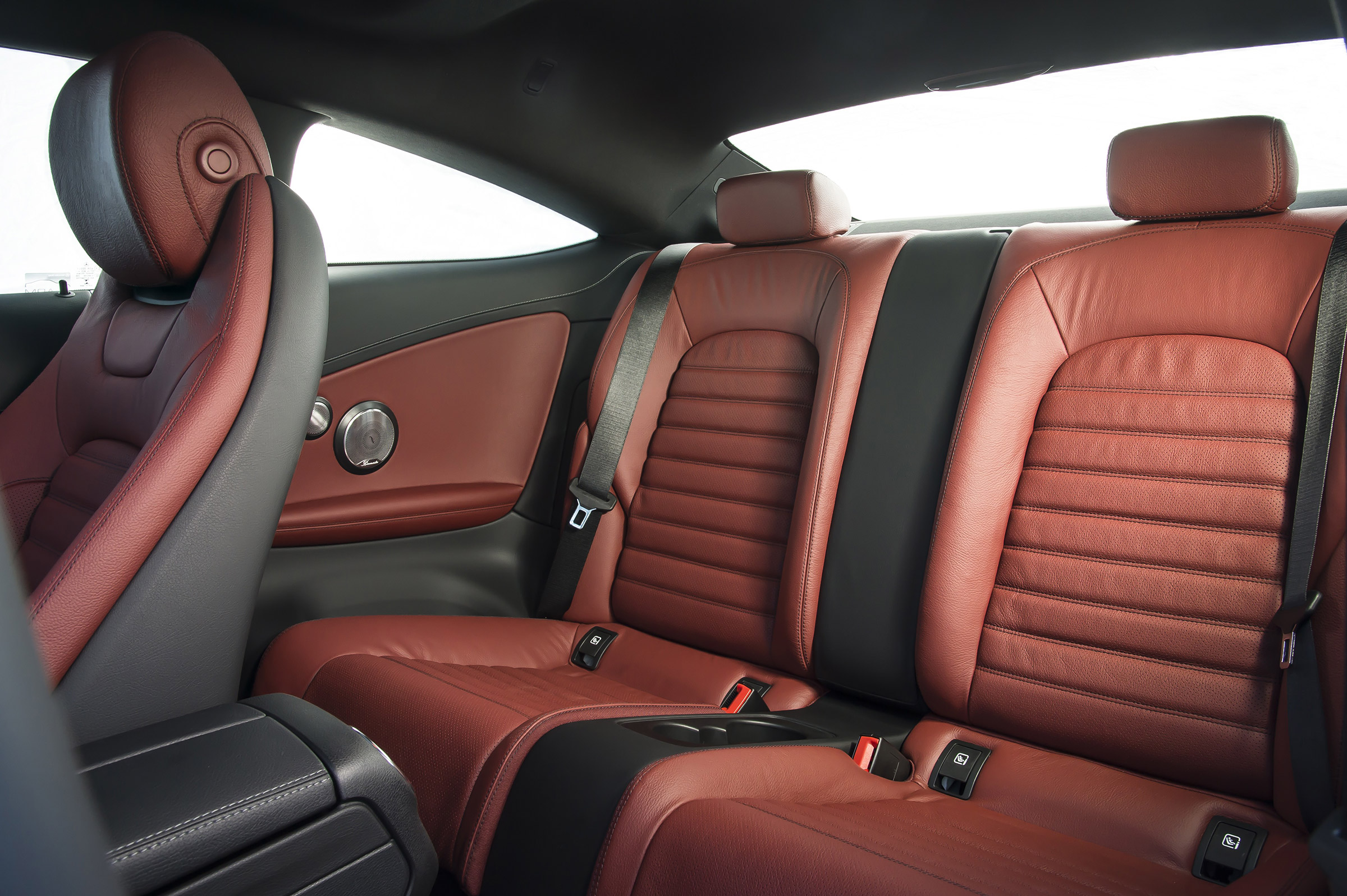 Mercedes C-Class Coupe - rear seats