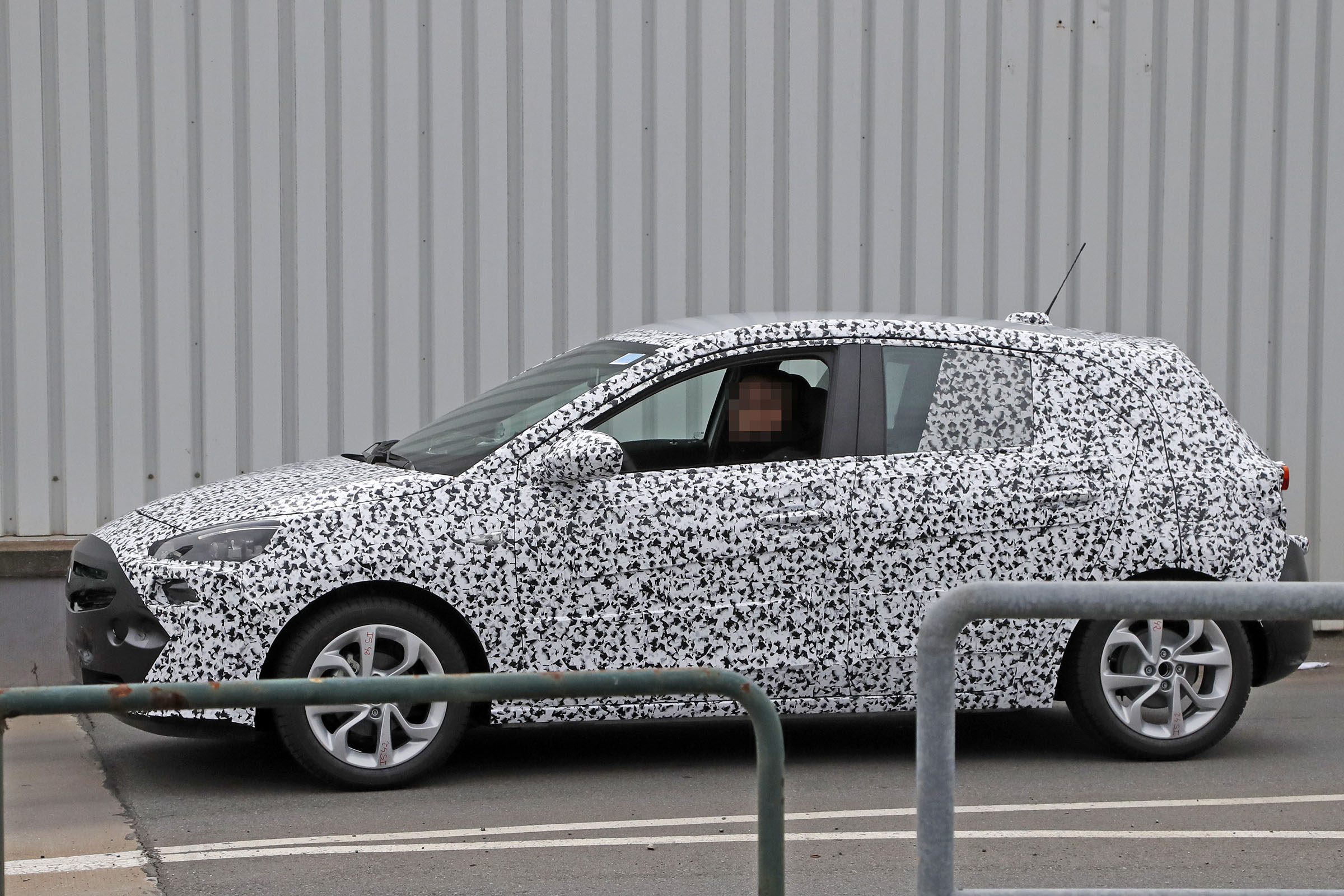 2018 Vauxhall Corsa spy shots profile