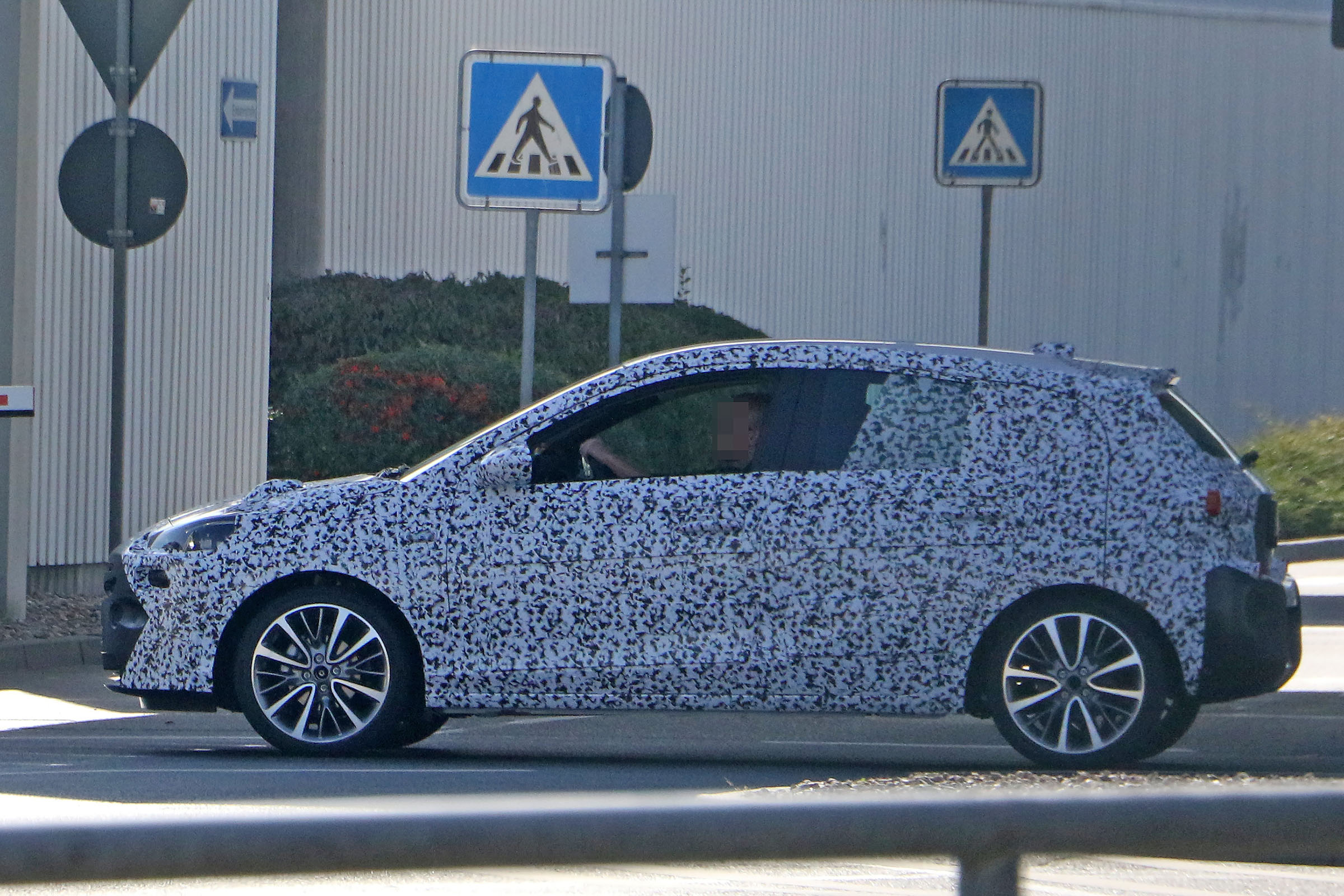 2018 Vauxhall Corsa spy shots 
