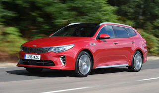 Kia Optima Sportswagon - front