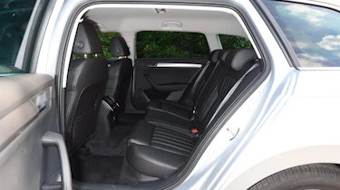 Skoda Superb Estate - rear seats