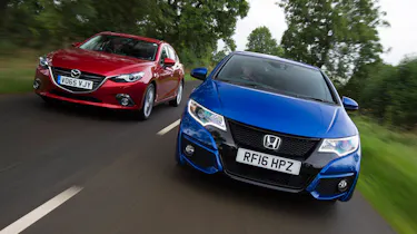 Honda Civic Sport vs Mazda 3 - header