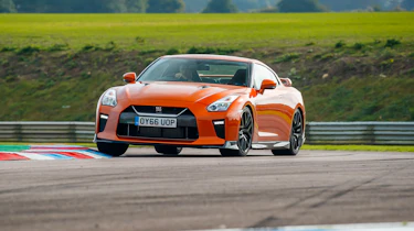 Nissan GT-R 2017 driving
