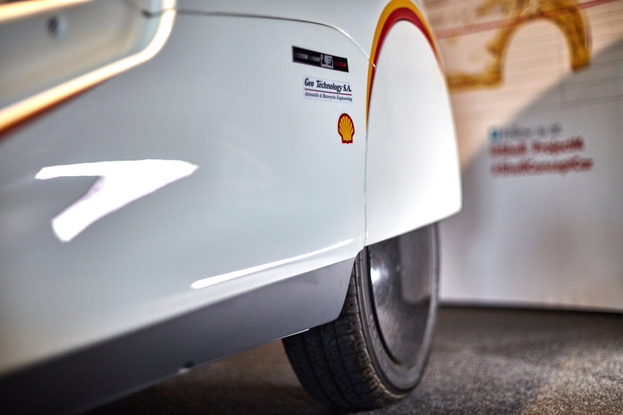 Shell Project M city car - rear wheel