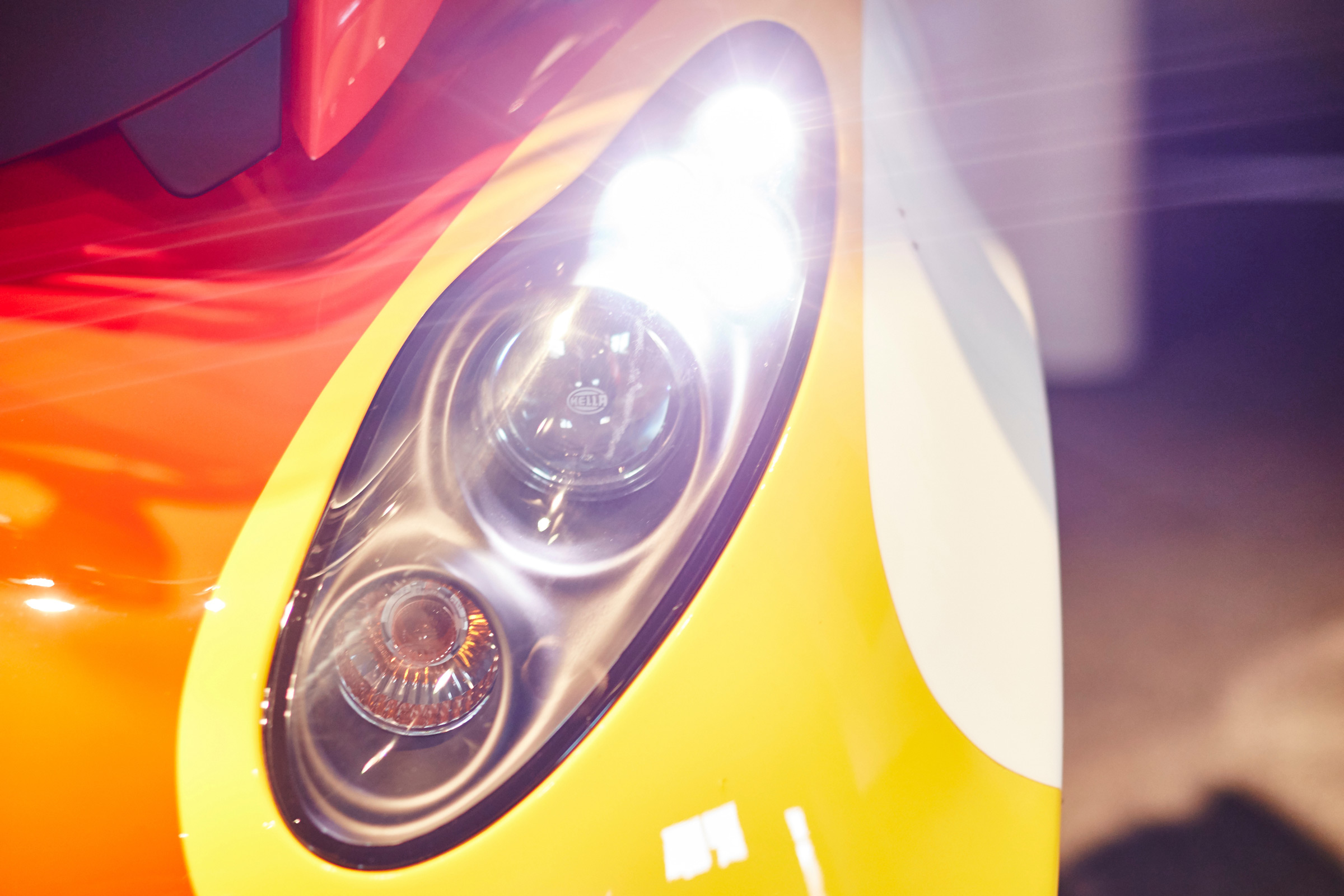 Shell Project M city car - headlight