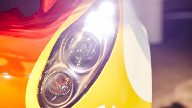 Shell Project M city car - headlight