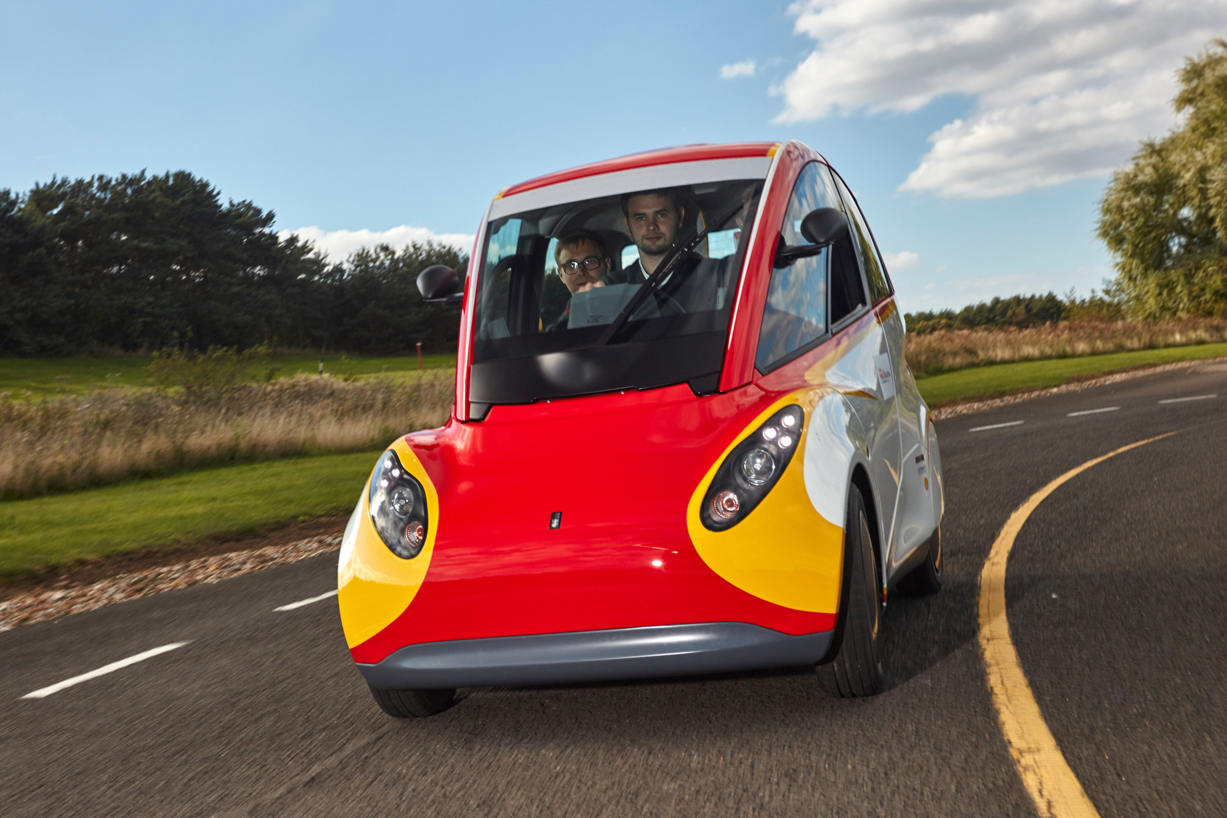 Shell Project M city car - front cornering 5