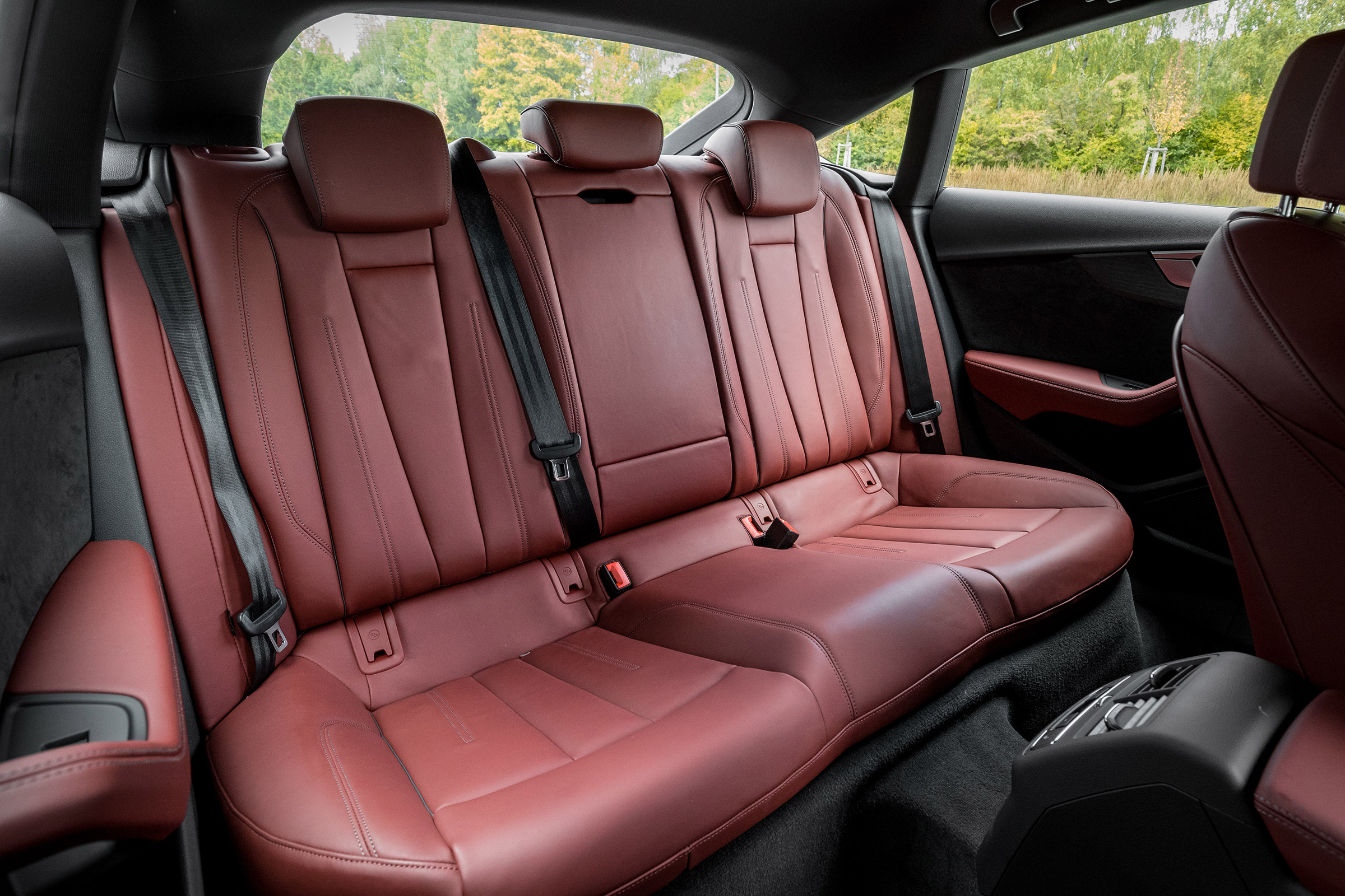 Audi A5 Sportback - rear seats from front