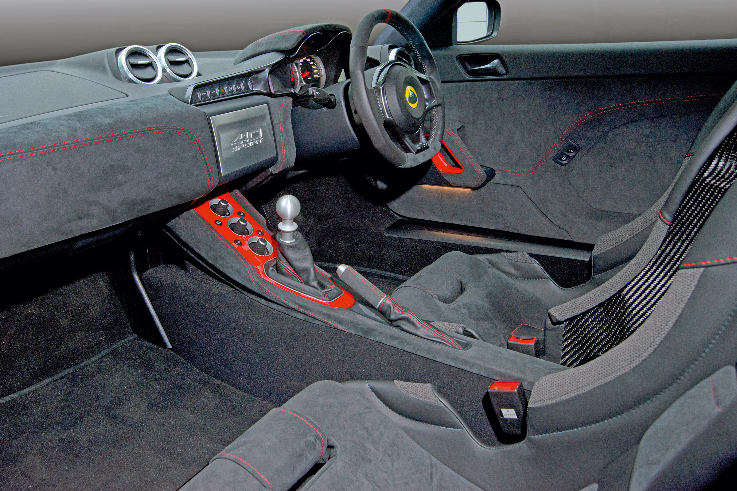 Lotus Evora 410 - interior