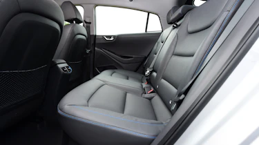 Hyundai IONIQ hybrid 2016 UK - rear seats