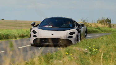 McLaren 650S replacement - spyshot front action