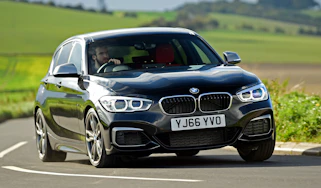 BMW M140i - front cornering