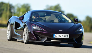 McLaren 570GT - front cornering