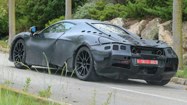 McLaren 650S replacement - spyshot rear