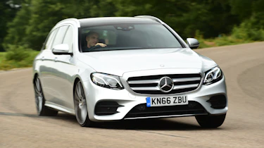 Mercedes E-Class Estate - front cornering