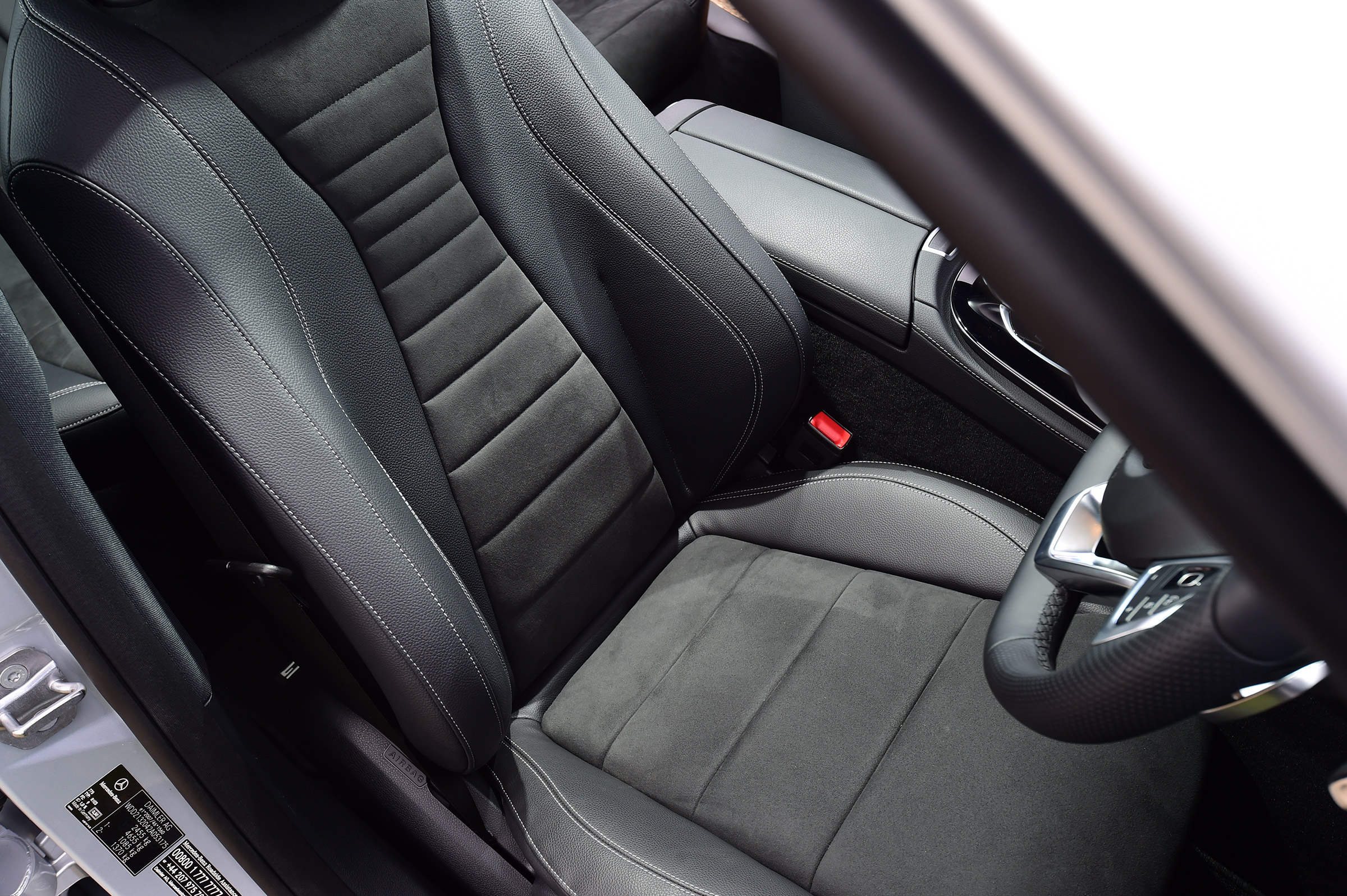 Mercedes E-Class Estate - front seat
