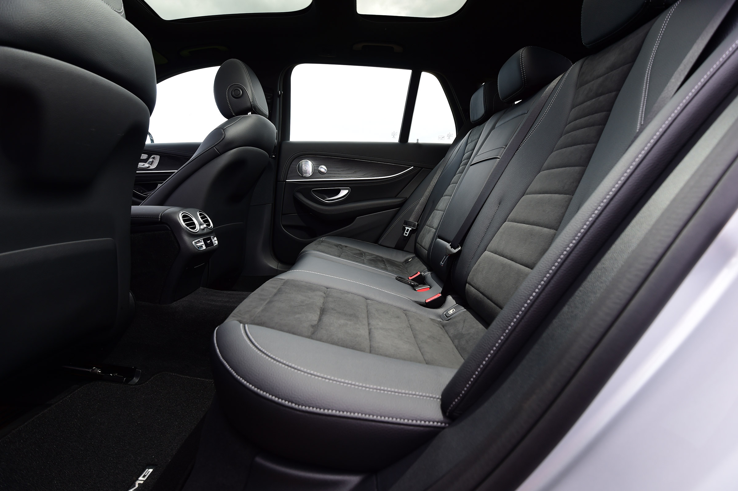 Mercedes E-Class Estate - rear seats