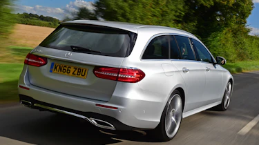 Mercedes E-Class Estate E220d UK - rear tracking