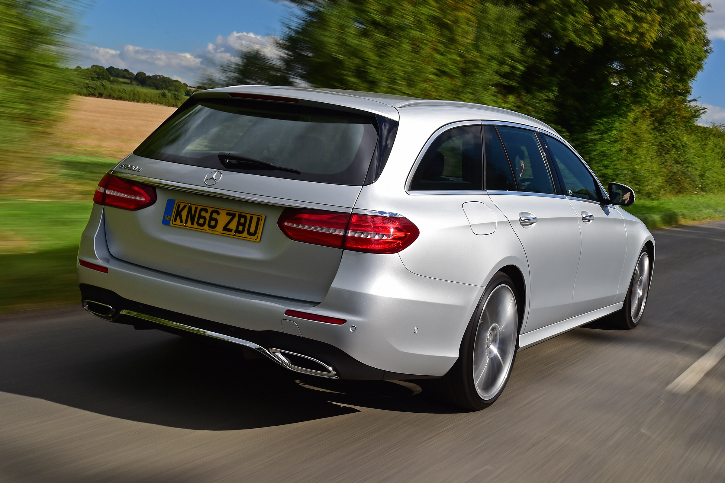 Mercedes E-Class Estate - rear