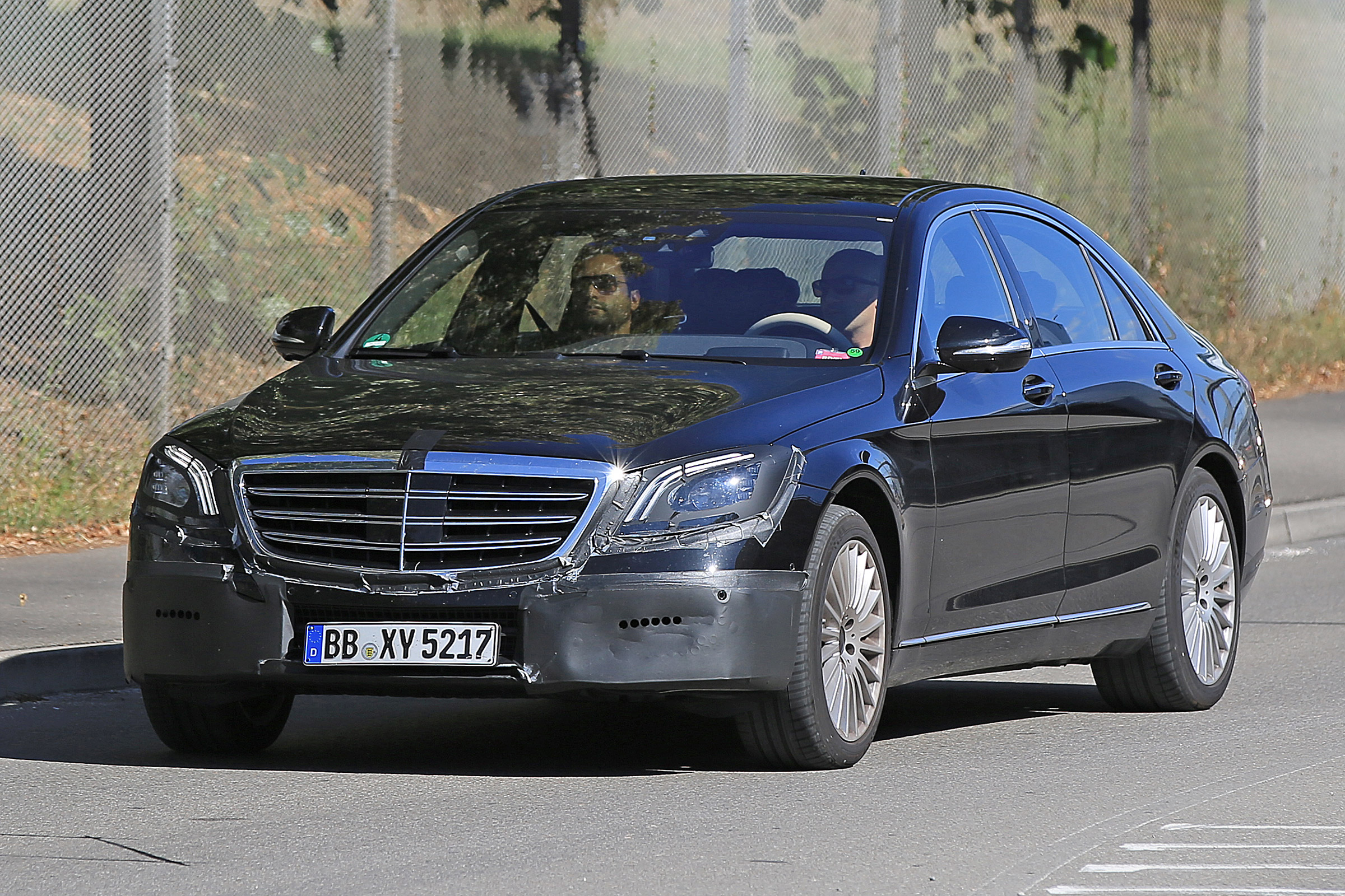 Mercedes S-Class - testing