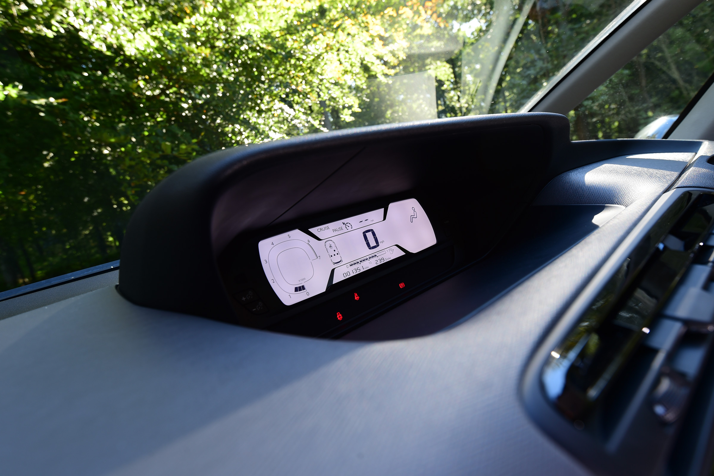 Citroen C4 Picasso Touch Edition - instruments