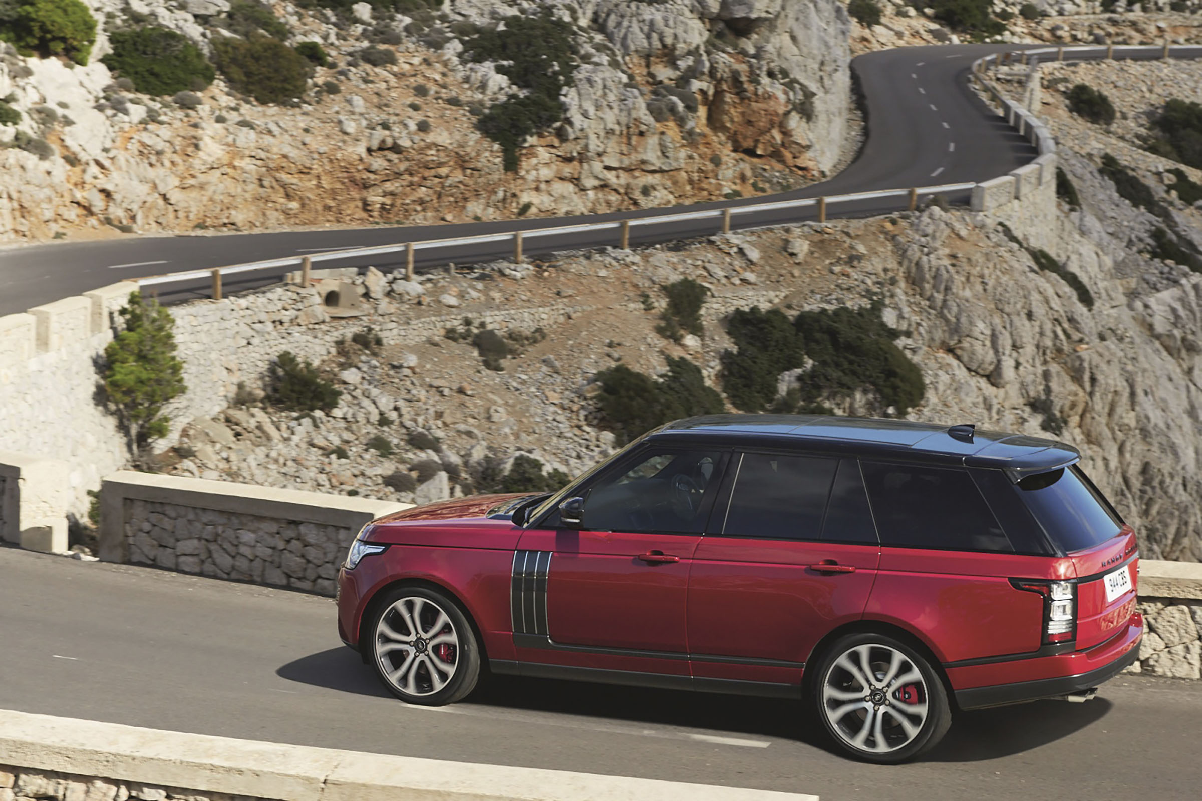 Range Rover rear - Footballers' cars