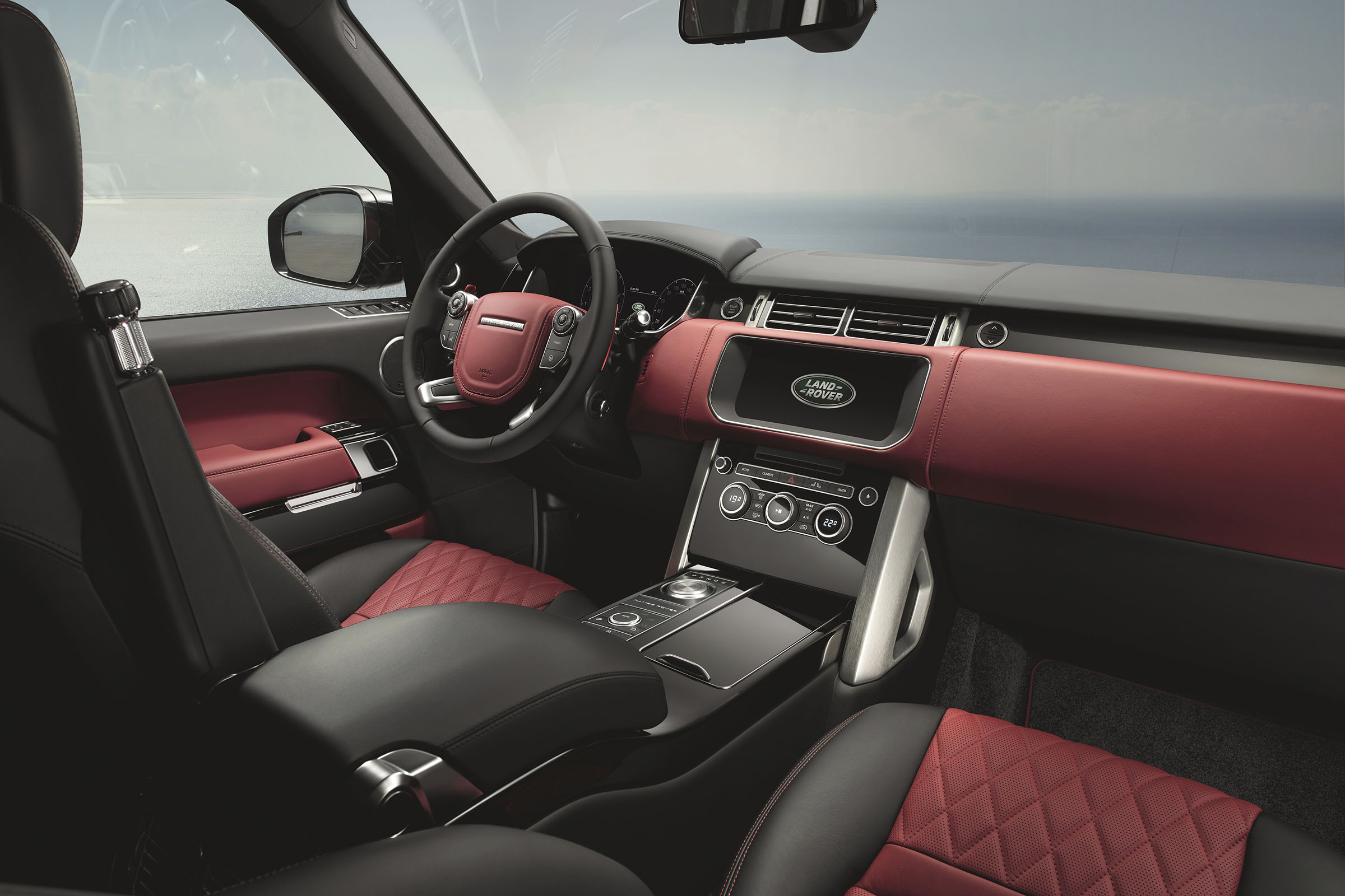 Range Rover interior - Footballers' cars