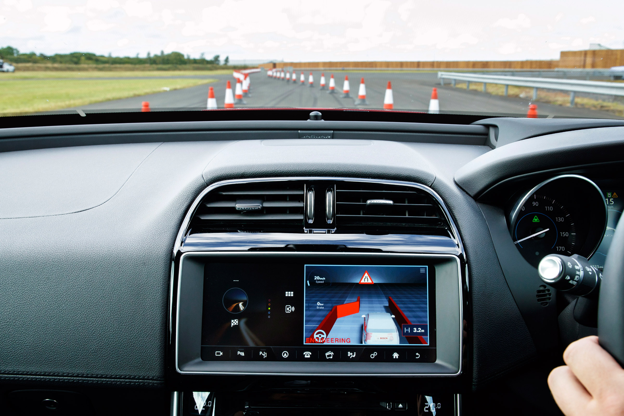Jaguar autonomous driving