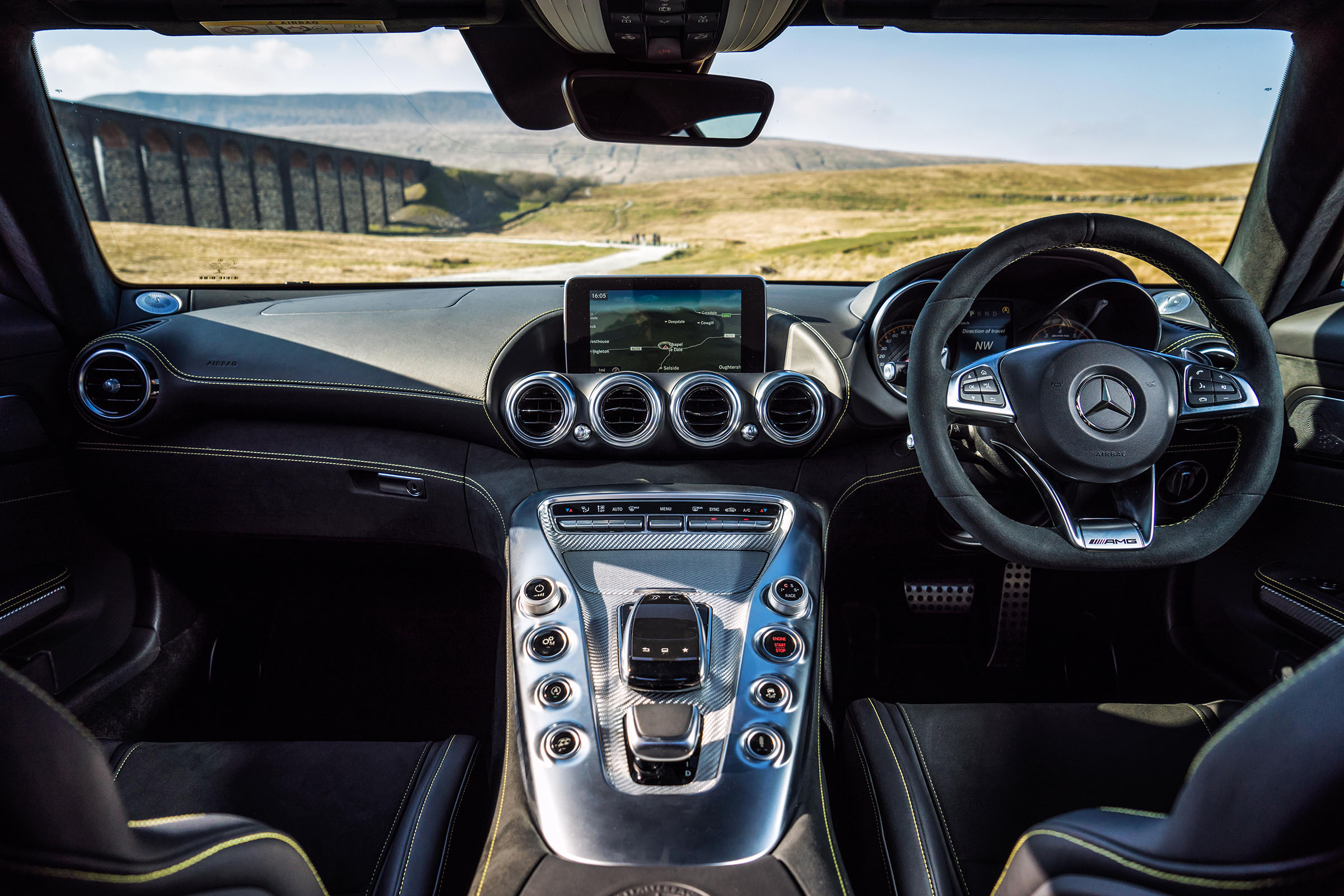Mercedes-AMG GT interior - Footballers' cars