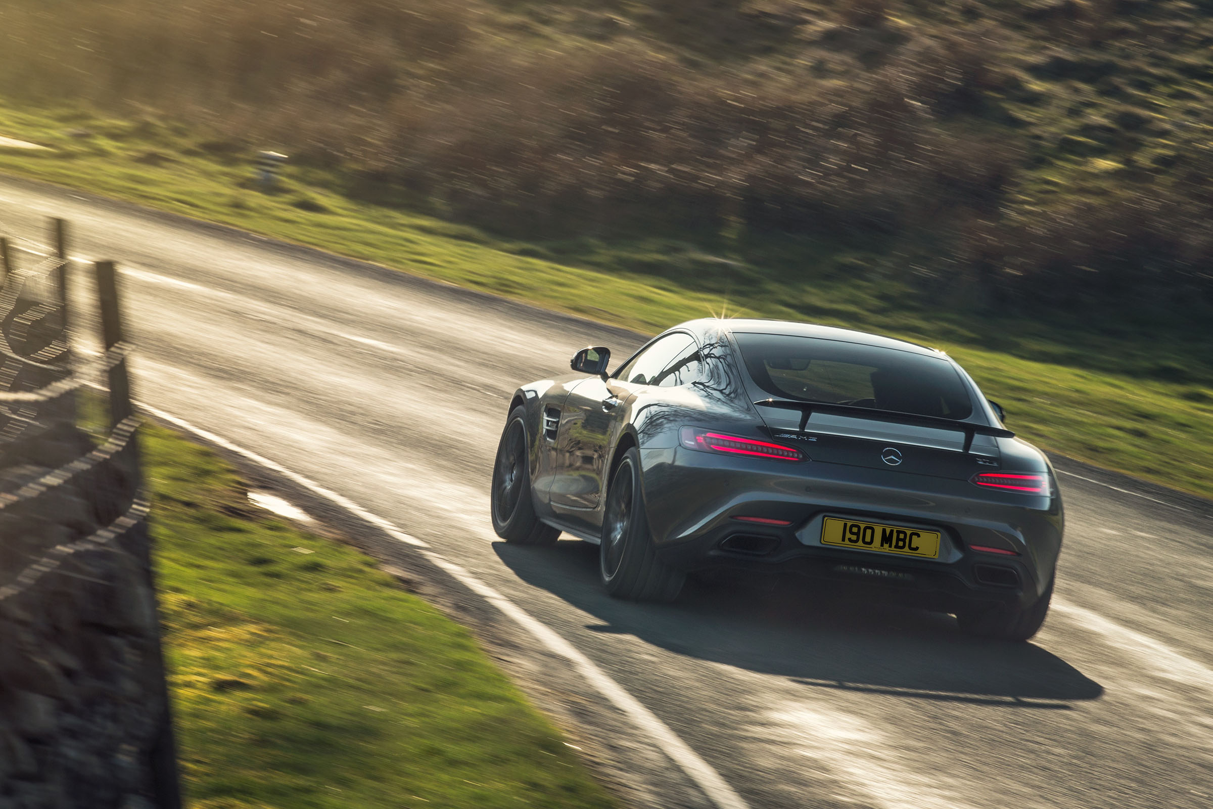 Mercedes-AMG GT rear - Footballers' cars