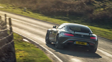Mercedes-AMG GT rear - Footballers' cars