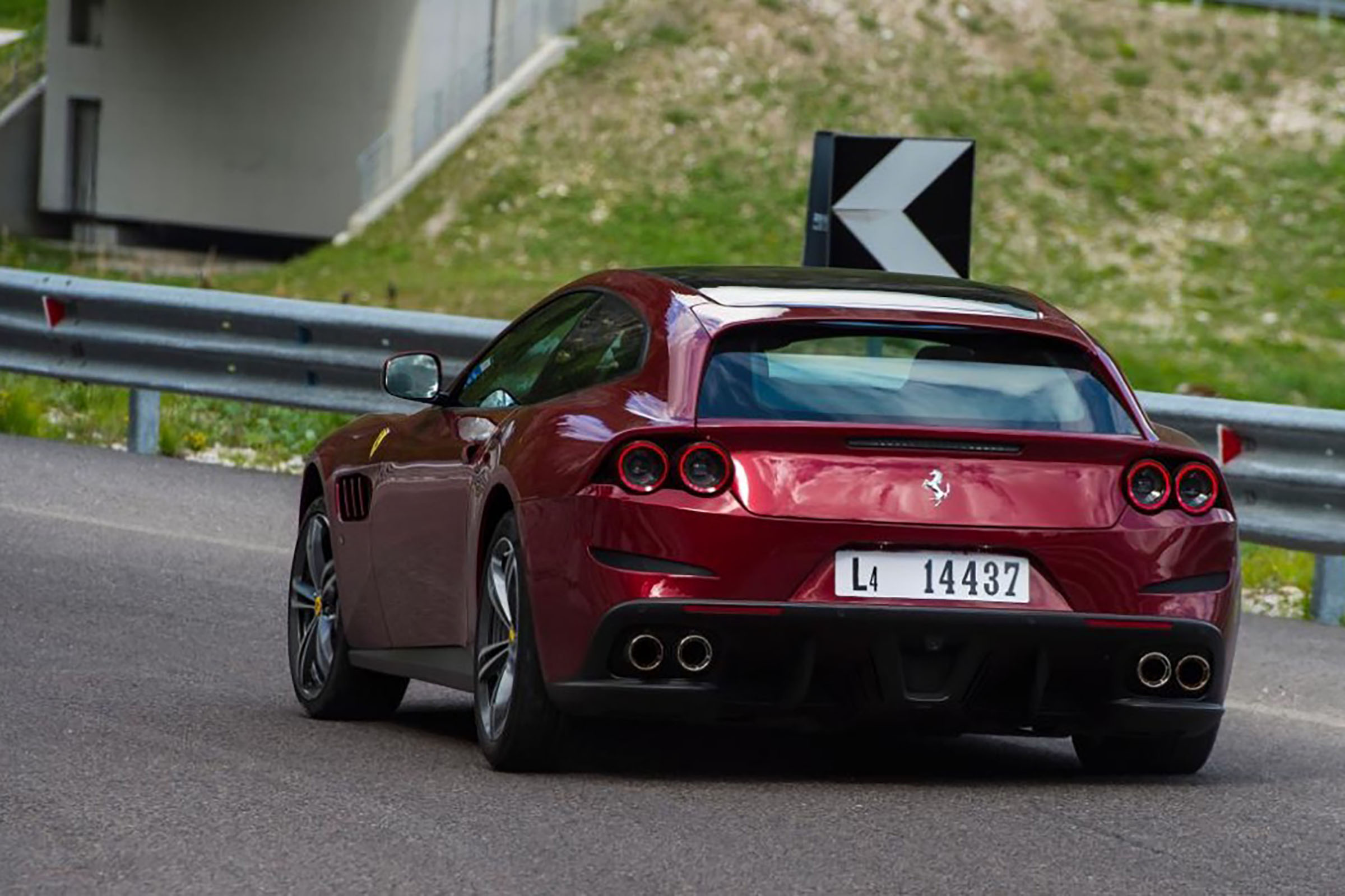 Ferrari GTC4 rear - Footballers' cars
